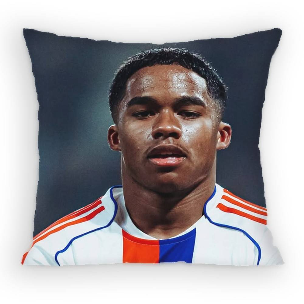 Endrick Footballers Pillow Case Sofa Living Room Bedroom Headboard Backrest Cushion Square Cushion Nap Time