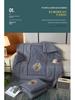Four Seasons Pillow Blanket: Dual-Use Backrest Cushion for Car, Office & Bedside