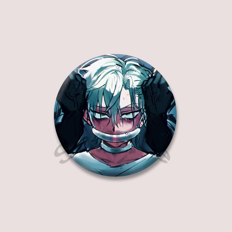 Creative Cartoon Character Till Brooch Custom Alien Stage Lapel Pin Bag Jacket Decorative Badge Funny Jewelry Accessory Toy Gift