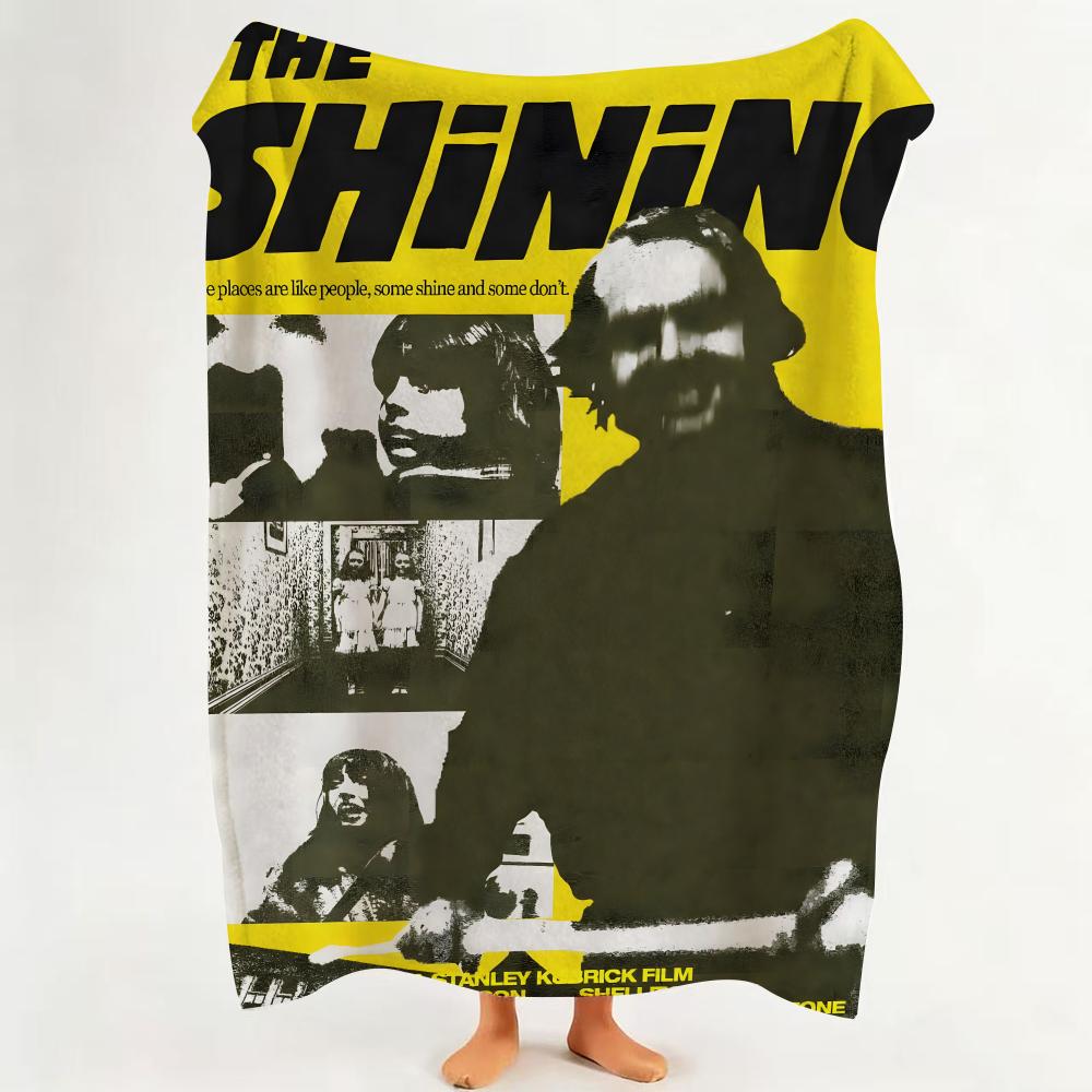Movie T The S Shining Flannel Blanket Suitable for Sofa Living Room Bedroom