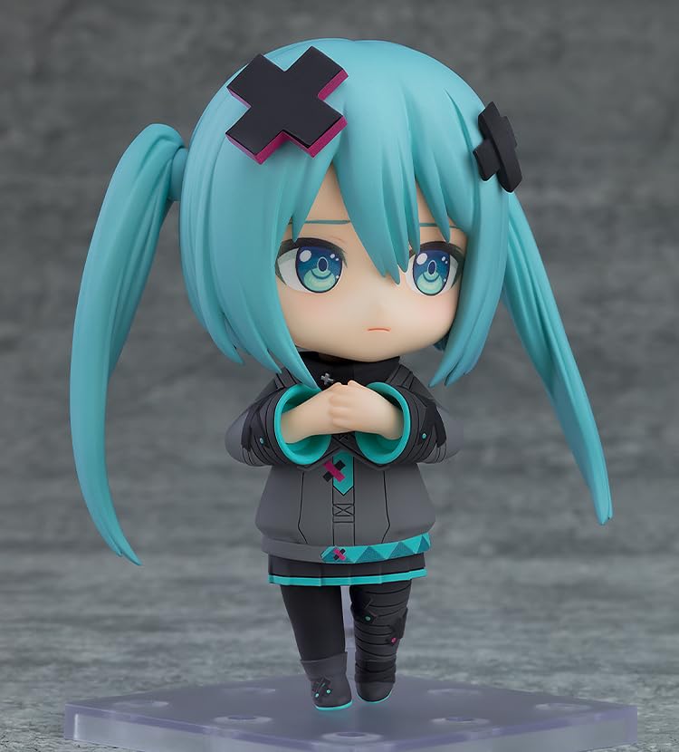 GOOD SMILE COMPANY Nendoroid Hatsune Miku from Project The Broken World and Miku Who Sing of Closed Windows plastic painted action figure SEKAI Can't