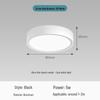 Round Surface-Mounted LED Ceiling Light for Living Room, Bedroom, Entrance, Corridor, Aisle, Home Spotlight