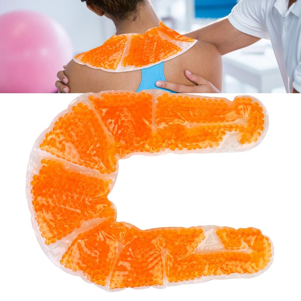 U Shape Shoulder Neck Therapy Gel Bead Ice Hot Nursing Pain Relief Pad Cushion Pack