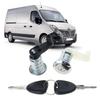 Door Lock Cylinder for MOVANO 98-16 7701470944 Door Locking Cylinder with 2 Key Replacement Accessories