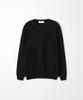 EZIO Formal Rib Round Knit_Black