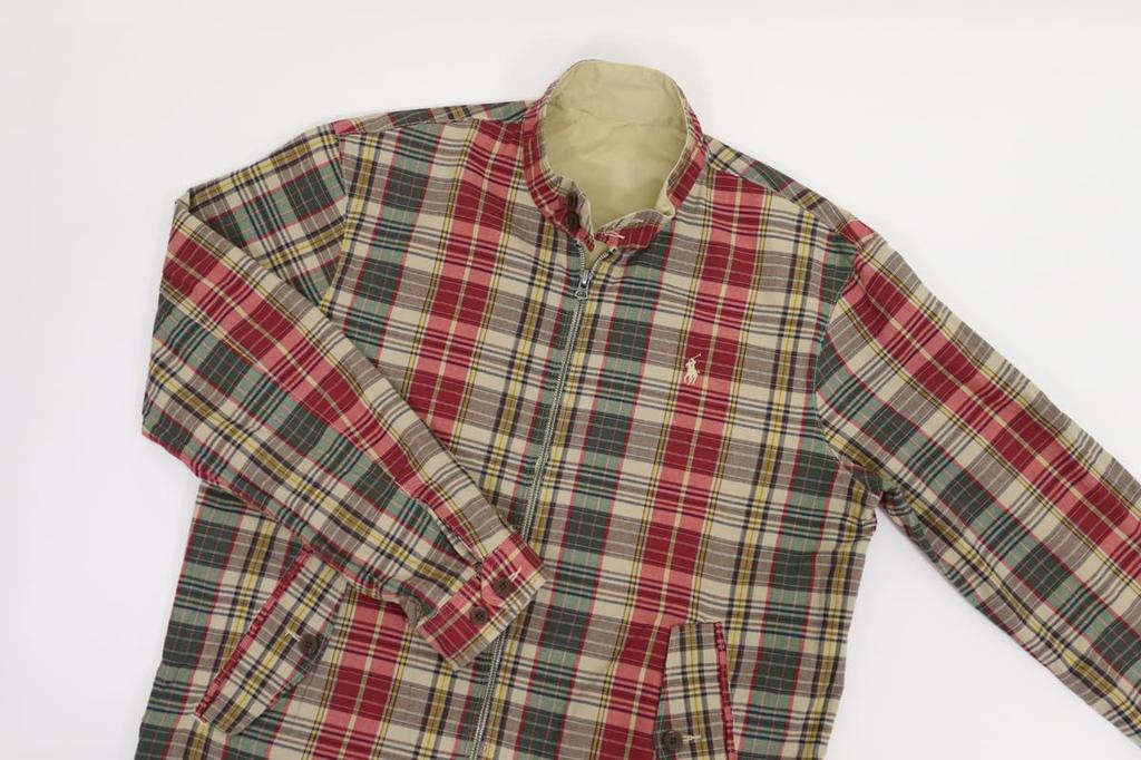 POLO RALPH LAUREN Reversible Cotton Swing Top Drizzler Size M Men's Jacket, (Product Code 01010079)