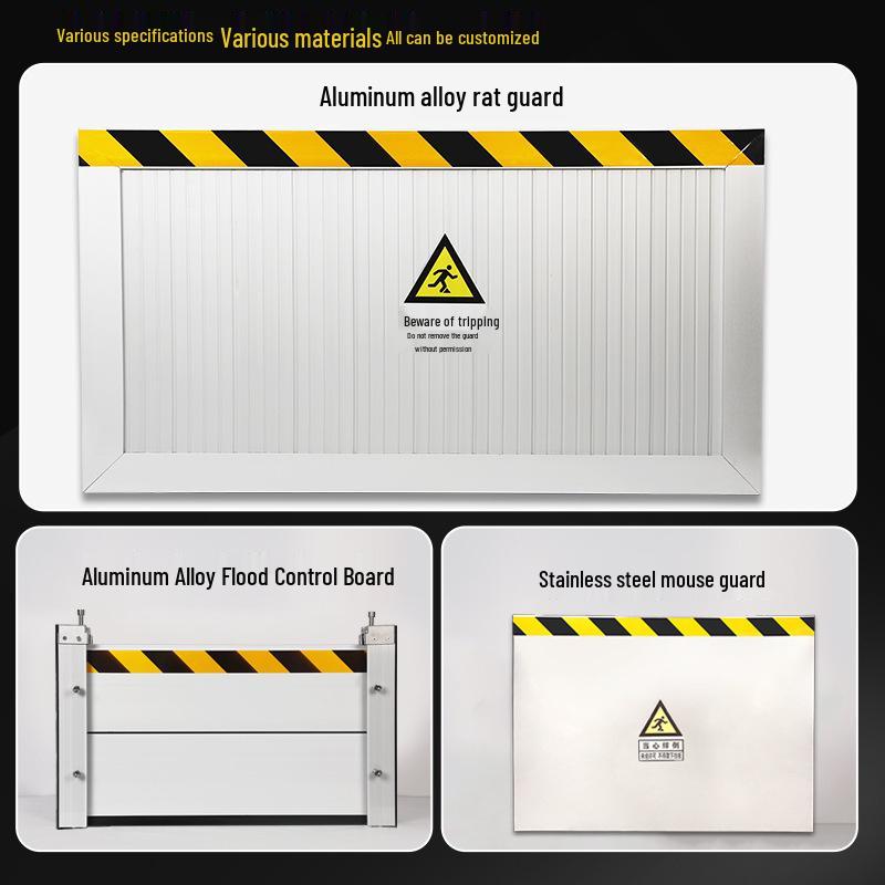 Aluminum Flood Prevention Gate for Garage and Basement