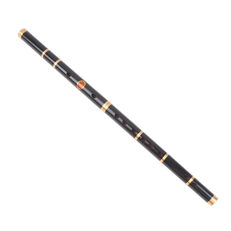 6 Holes Bamboo Flute F Key Folk Sound Durable Lightweight Handmade Bamboo Transverse Flute Musical Instrument For Beginners