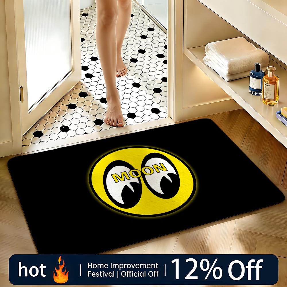 Soft Absorbent Non-Slip Rug Brand Mooneyes Floor Mat Home Decor Doormat Bedroom Floor Mat Shower Carpet