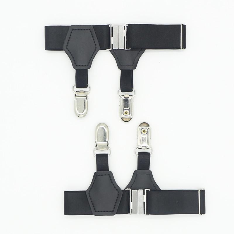 

Унисекс Регулируемые Черные Нейлоновые Подвязки для Носков – Взрослые Зажимы для Чулок и Кольца для Ног One Size