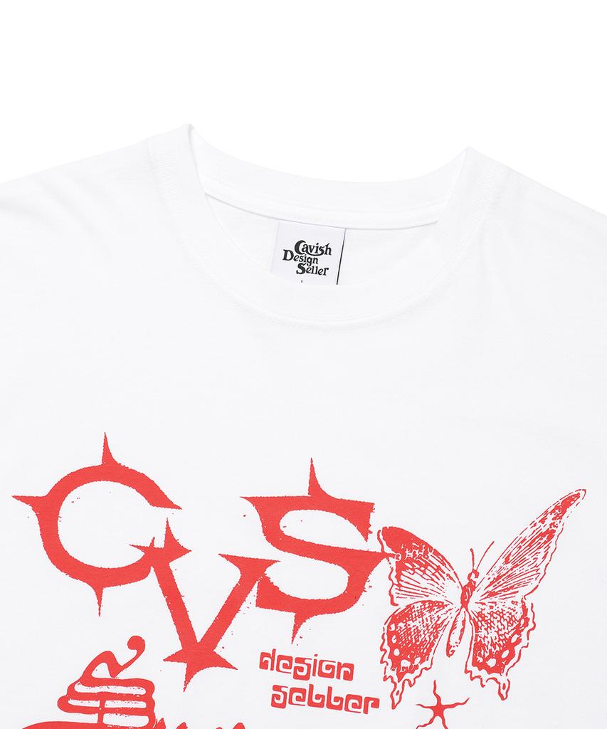 CAVISH Sol Ss Tee White(Cv2Fmut506A)