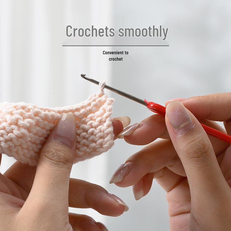 Double-Ended Crochet & Knitting Needle Set - 5 Pieces