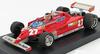 Brumm 1/43 Ferrari 126CK with Gilles Villeneuve Figure, 1981 Monaco Grand Prix Winner BRUMM FERRARI GILLES VILLENEUVE