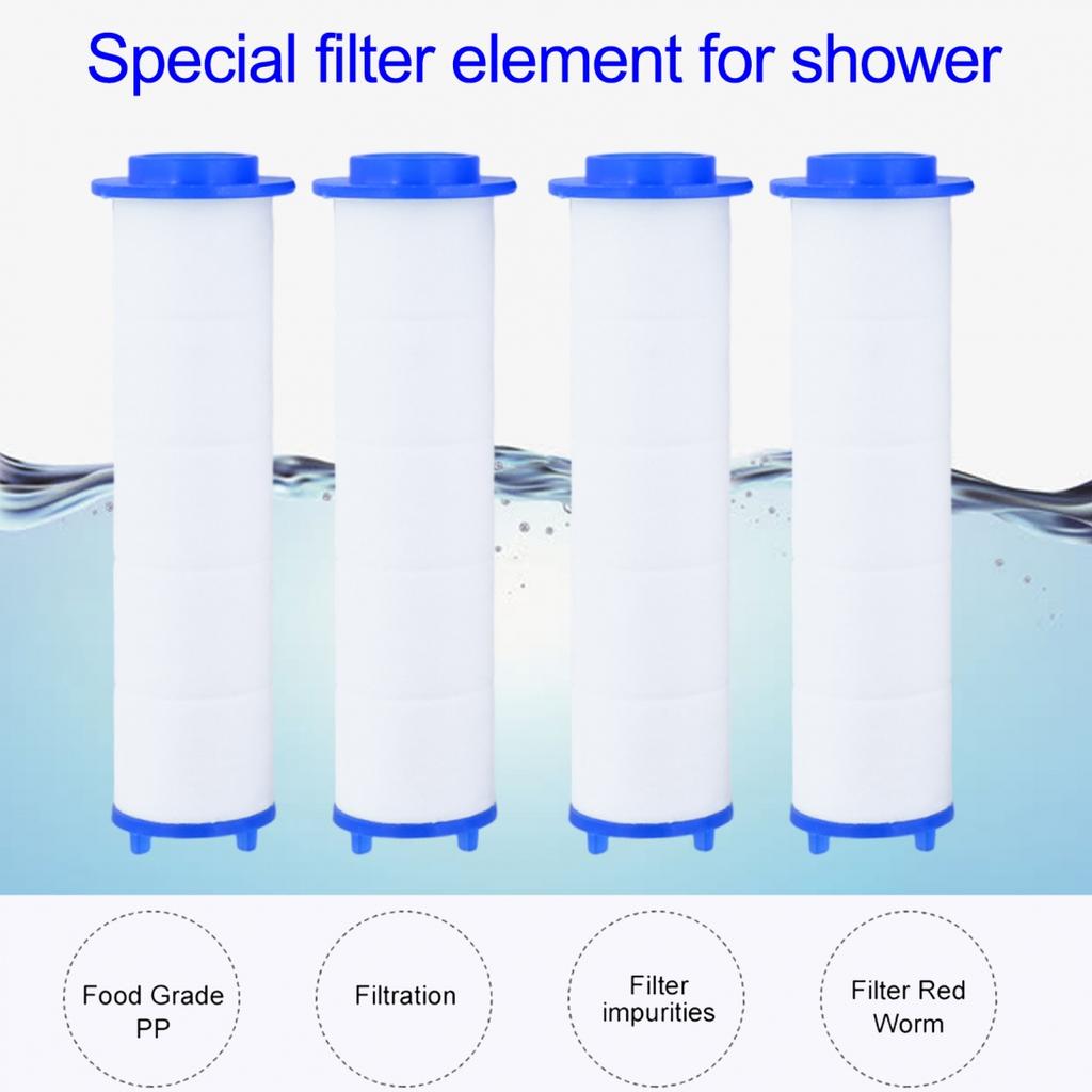 Bath Shower Sprayer Sprayer Water Filter Handheld Shower Head Package Content