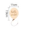 Monthly Balloons, Wooden Party Supplies, Photo Props, Toddlers, Boys,