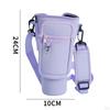 Insulated Water Bottle Carrier with Adjustable Strap
