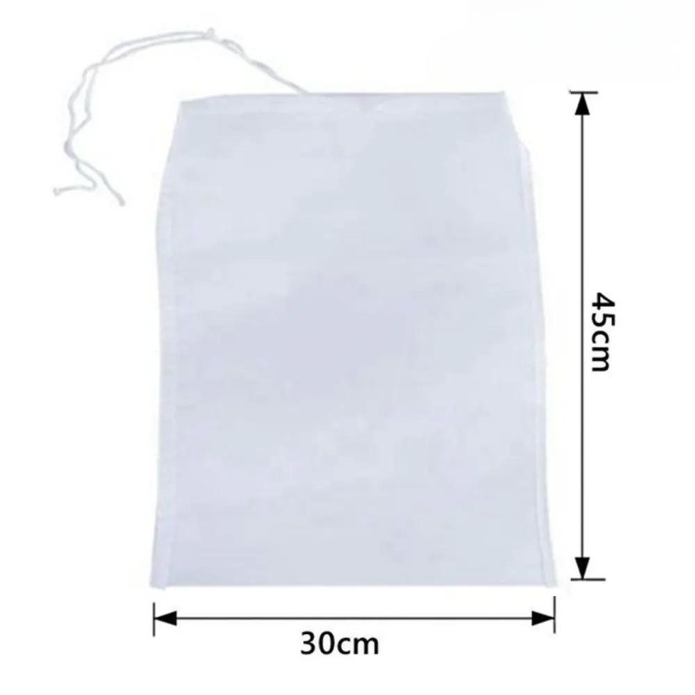Beer Homebrew Filter Bag for Brewing Malt Boiling Wort Mash Strainer Tool Mesh Nylon Food Strainer Bag Nut Milk Juice Filte