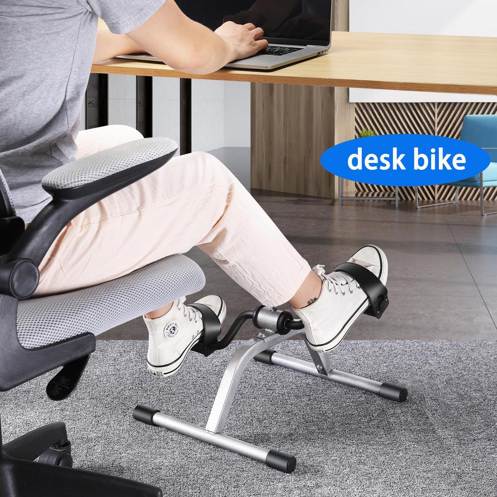 Pedal Exercise Mini Exercise Bike for Leg and Arm Recovery Exercises.