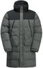 Jacket Jack Wolfskin Dellbrueck Long Jacket Slate Green