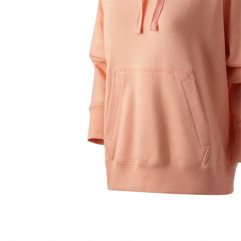 Puma Solid Color Loose Fit Pullover Long Sleeve Casual Hoodie Women Hoodies Beige 531439-26