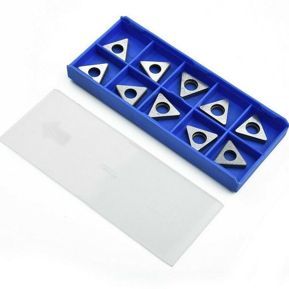 CNC Carbide Tips Inserts Industrial High Strength Holder MT1603 Silver