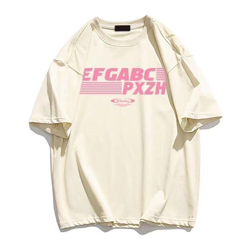 Women's Summer Loose Casual Print New All Match Short Sleeved Top