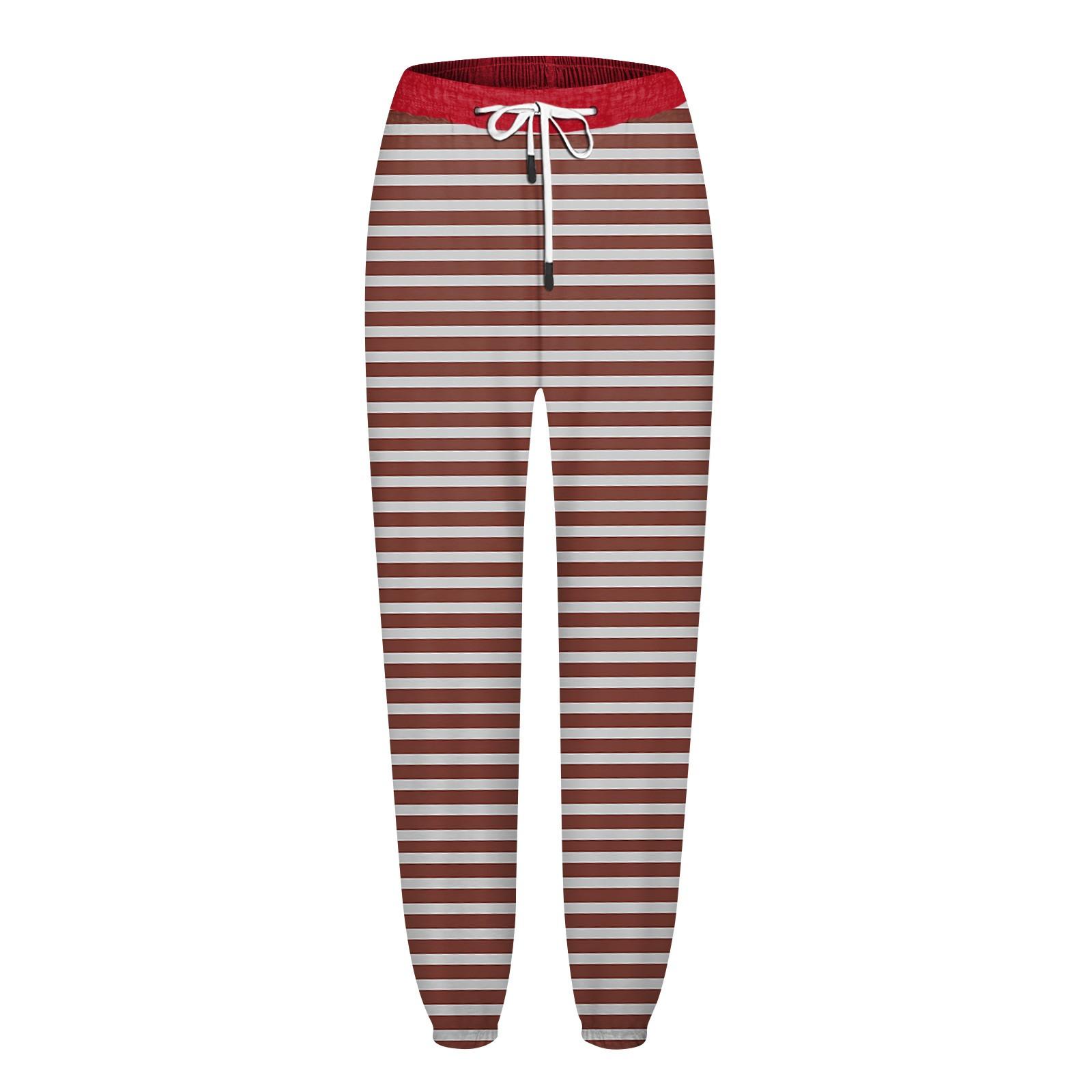 Женские модные спортивные повседневные спортивные штаны с карманами на шнурке и в тон — фото 3