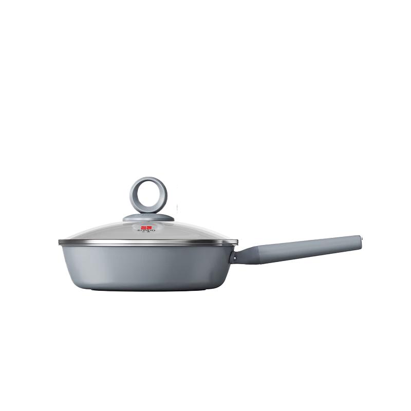 Sanhe 0-Coating Titanium Alloy Non-stick Frying Pan