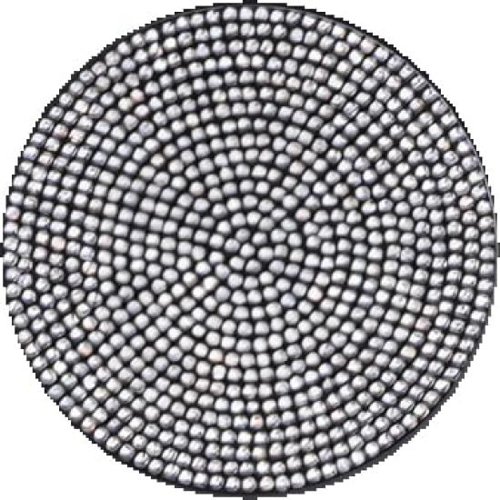 Car Coasters for Drink Rhinestone Set of 2 Holders, Non-Slip, Design, Beautiful, (Silver)