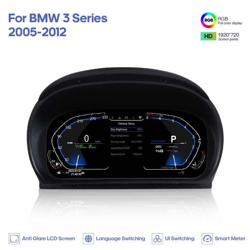

Для BMW 3 Серії E90/E91/E92/E93 2005-2012 Автомобільна Цифрова Панель приладів LCD Плеєр Carplay Кокпіт Віртуальний Інструмент