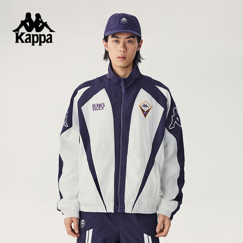 Kappa Unisex Stand-up Collar Spliced Sports Jacket KPCJBJJ95