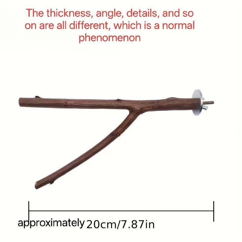 1pcsBird Stand Pole, Parrot Stand, Claw Grinding, Perching and Biting Bird Cage Supplies