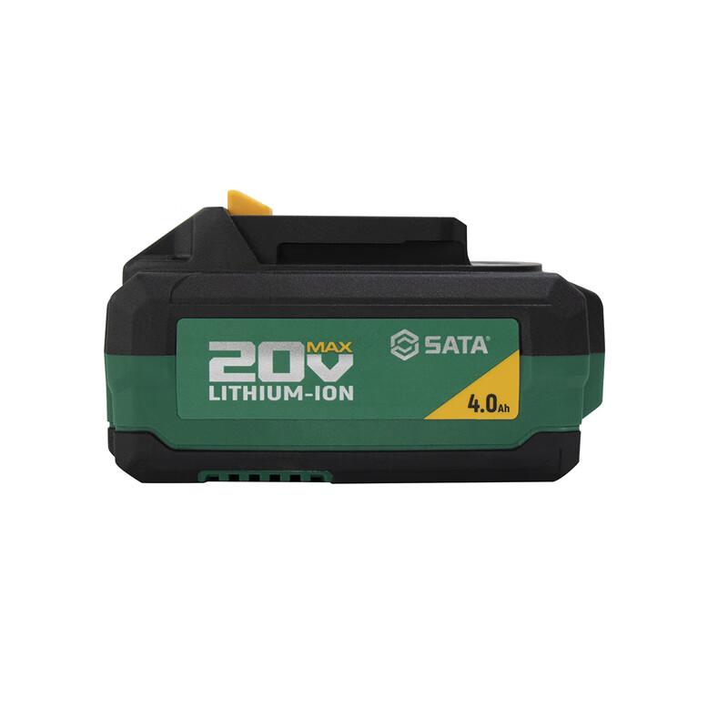 SATA ChiE Series 20V 4.0Ah Lithium Battery Pack CN plug (adapter included)