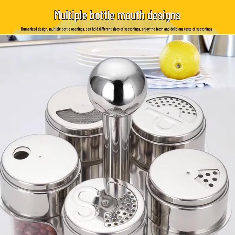 Beifu Modernes Drehendes Gewürzregal Set