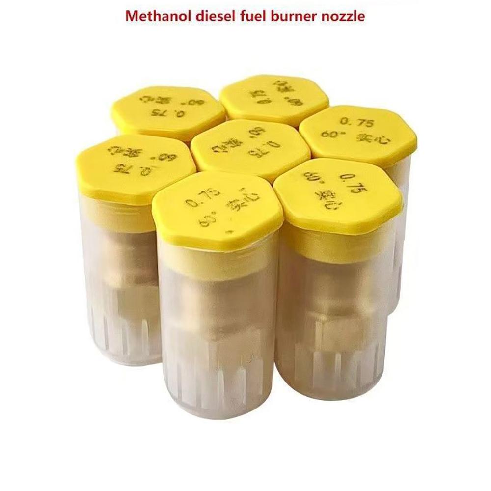 Brass Fuel Oil Nozzle, Solid Spray, Diesel Burner Injection, Combustion Jet, Boiler Heater, 0.3-6.0 USgal/H, 60 Degree 9/16"