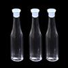 3Pcs 1: 12 Dollhouse Miniature Glass Bottle Kitchen Living Room Accessories