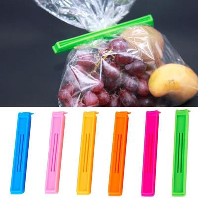 6 bucăți bucătăria depozitare mâncare gustare sigilare cleme pungi de etanșare clemă instrument plastic