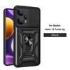 For Xiaomi Poco F5 Case Poco F5 Cover Poco F5 Magnetic Ring Holder Armor Phone Case Slide Camera Protect Back Cover