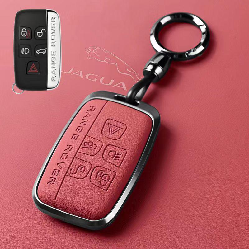Compatible with Land Rover Range Rover Key Case: Evoque, L Discovery 4/5, Sport Version, Velar, Defender, Autobiography Buckle.