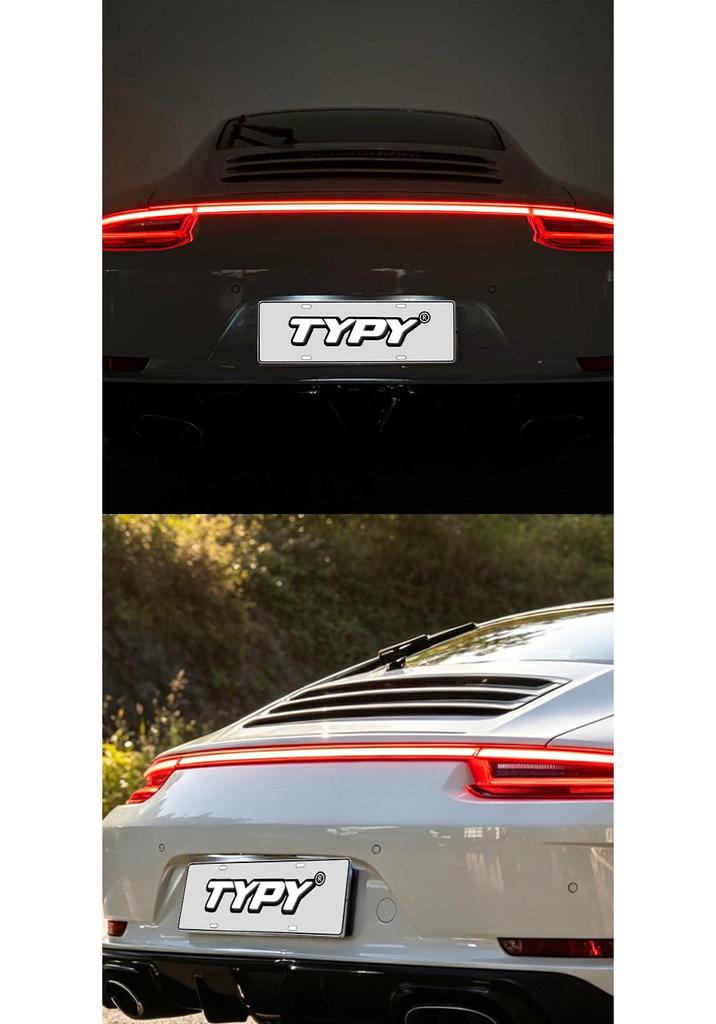 LED Through-Type Taillight Assembly for Porsche 911 (2016-2018) - Modified Daytime Running Light