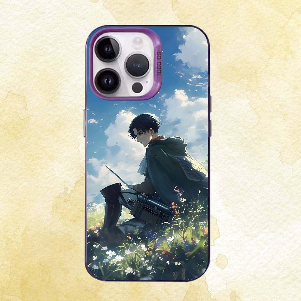 

Чехол для телефона Аниме L-Levii A-Ackermaan Для iPhone 17 16e 16 15 14 13 12 11 Pro Max X XS Задняя крышка iPhone13PROMAX