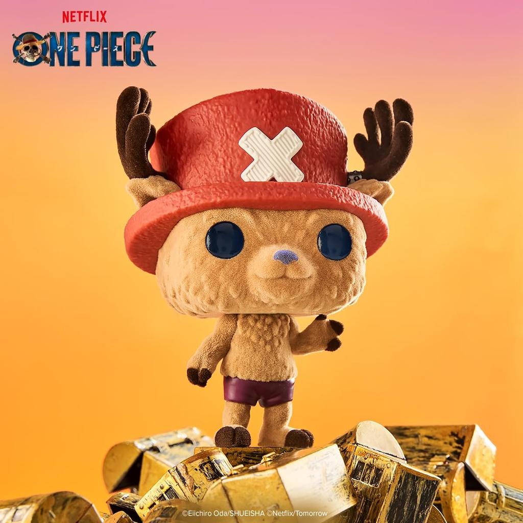 Funko Pop! ONE PIECE Netflix Series Season 1 Tony Tony Chopper Flocked Vinyl Figure Collectible