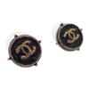 Chanel Pierce Black Metal Women