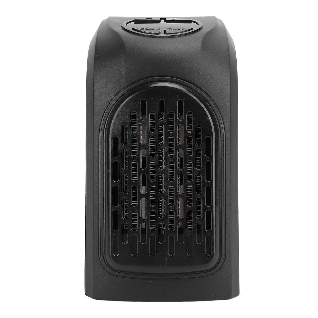 Plug In Heater with On Off Timer Digital Display High Security 400W Portable Plug In Space Heater for Travel EU Plug