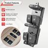 1J4959857D 1J4959857B Electric Master Window Switch Button 9P For VW Golf MK4 Jetta Bora Passat B5 Seat Leon Toledo Superb