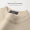 Shanshan Men's Heavyweight Machine Washable Thermal Half-High Neck Knit Sweater
