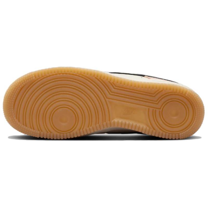 Nike Air Force 1 Low '07 Arctic Orange Pale Ivory Glacier Blue Off Noir Damen-Sneakers HJ7342-800