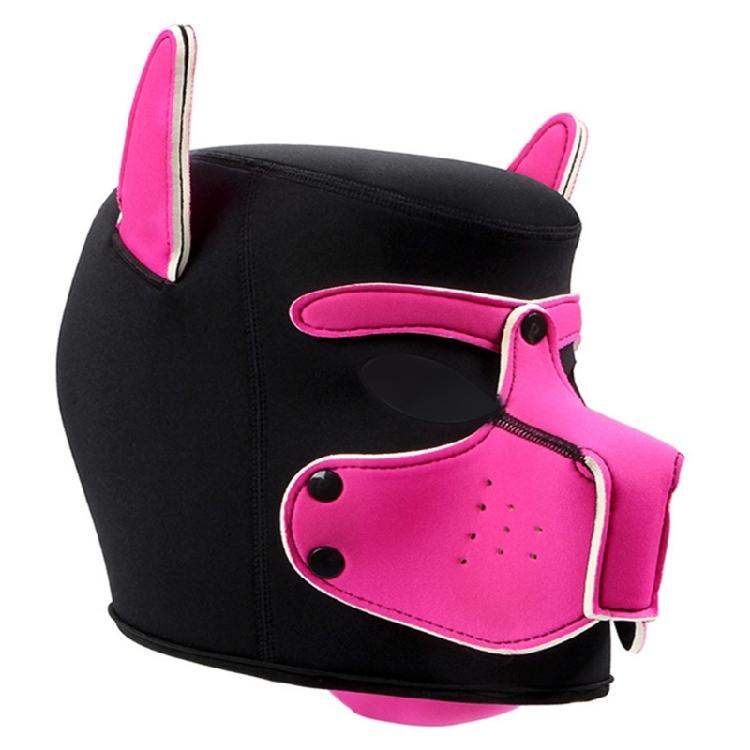 Halloween Hundegesichtsmaske Für Damen Herren Cosplay Partys Maskenballmaske Hund Cosplay Kopfbedeckung Ganzkopf Hundegesichtsmaske