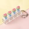 Cute Sticker DIY Button Squeeze Toy Keychain - Stress Relief Pendant