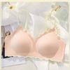 Women Seamless Invisible Thin Wireless Comfortable Push Up Sleep Bra With Thin Straps